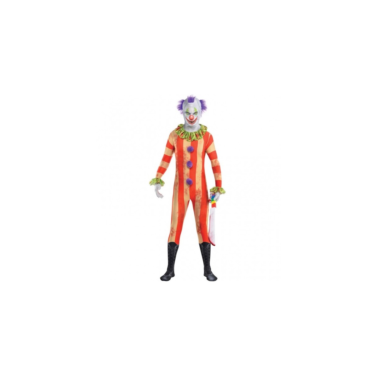 combinaison integrale clown halloween