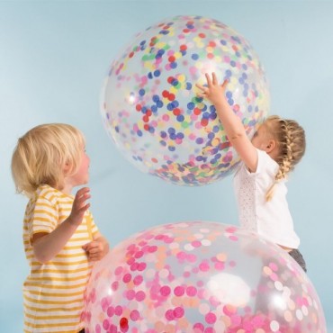 ballons geants confettis pastel meri meri