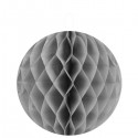 Boule alvéolée grise 10 cm