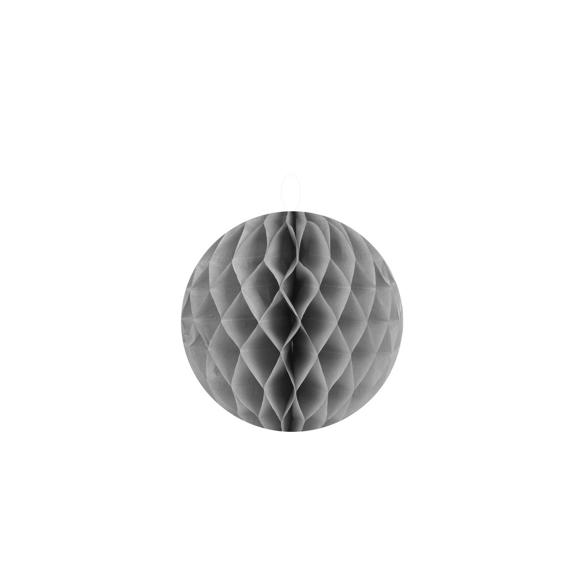 Boule alvéolée grise 10 cm