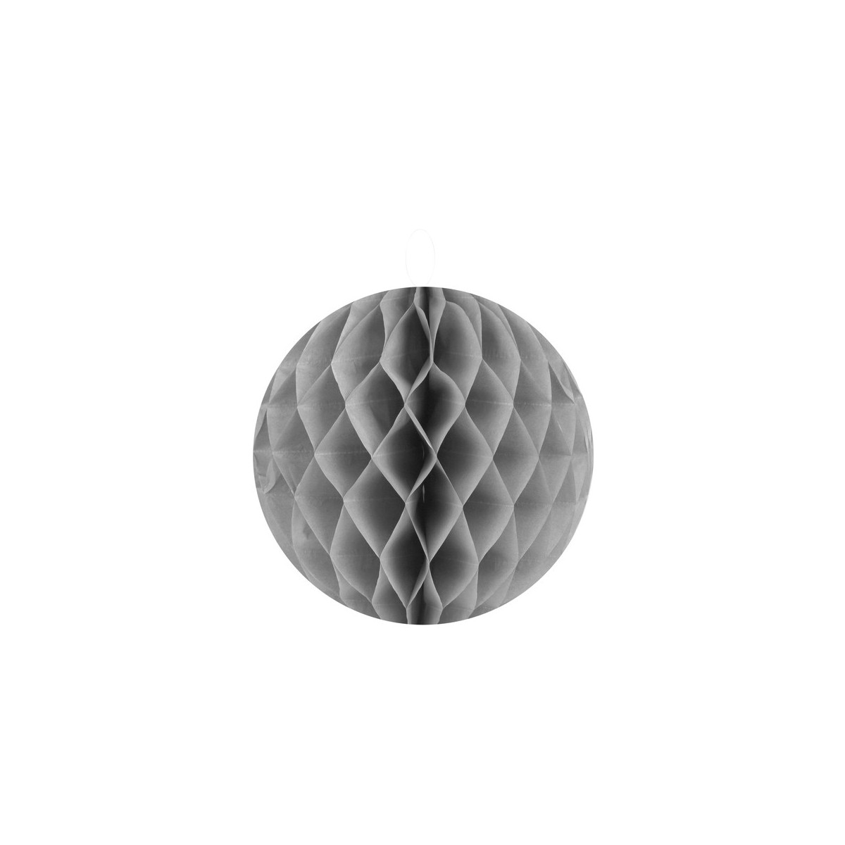 Boule alvéolée grise 20 cm