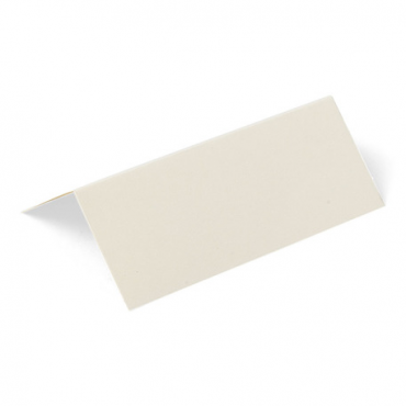 Etiquettes marque-places carton ivoire  x10  
