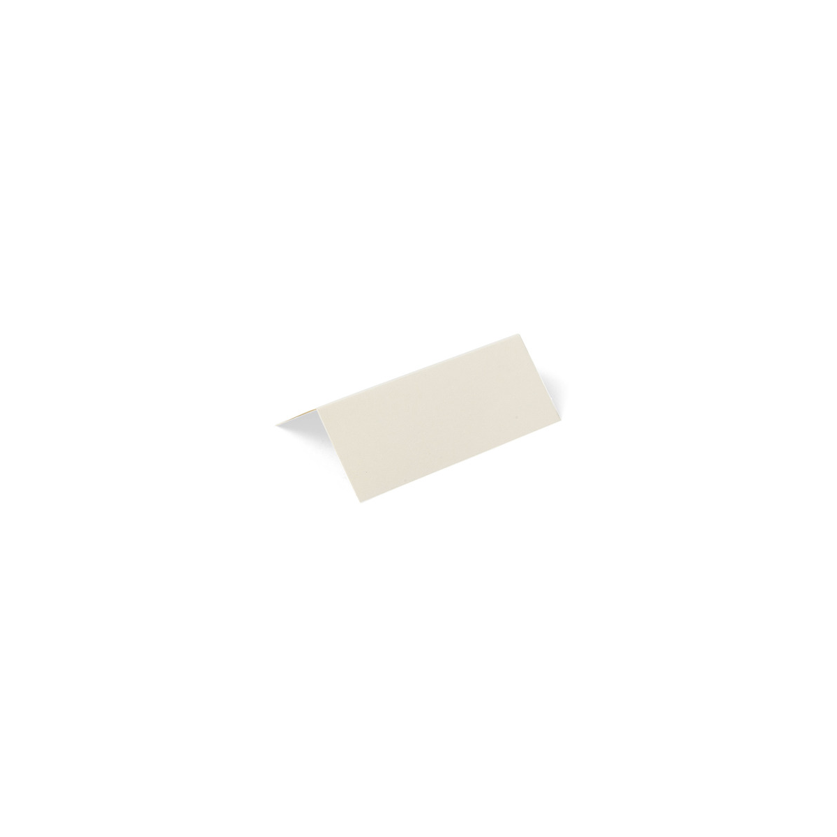 Etiquettes marque-places carton ivoire  x10  